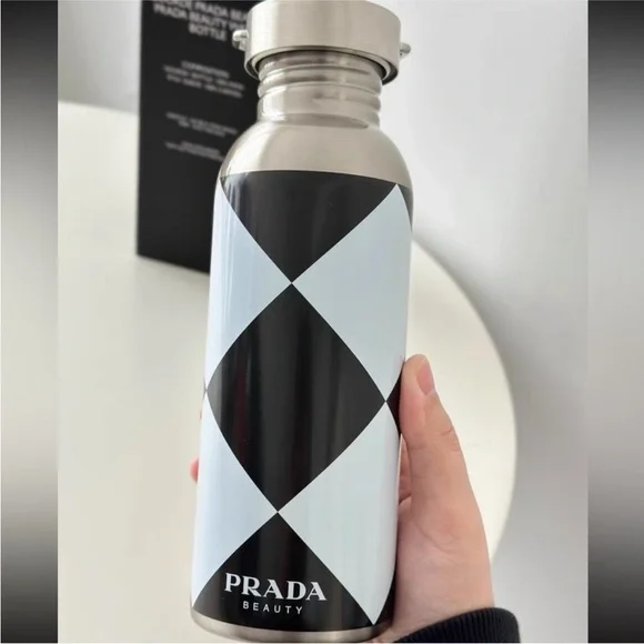 PRADA Beauty Black & White Water Bottle - Picture 4 of 7